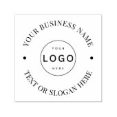 カスタムモダンRound Business Logoプロモーション セルフインキングスタンプ (デザイン)