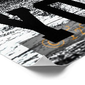 カスタムモチベーション練習用重量挙げポスター ポスター (角)