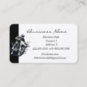 カスタムモトクロス競技スポーツオートバイレース 名刺 (正面)