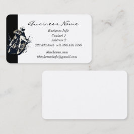 カスタムモトクロス競技スポーツオートバイレース 名刺