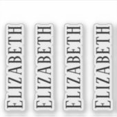 カスタムモノグラシンプルムモダン シール (正面)