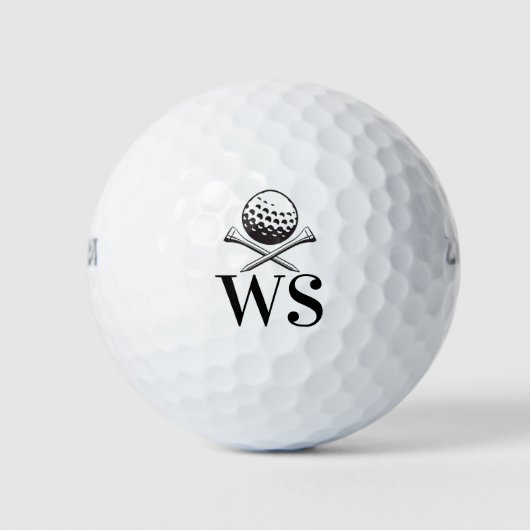 カスタムモノグラムの紋章のロゴtitleist Pro V1 Golf Ba ゴルフボール (正面)