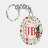 カスタムモノグラムの キーホルダー (正面左)