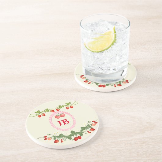 カスタムモノグラムの コースター (側面)