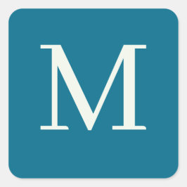 カスタムモノグラムの スクエアシール