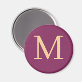 カスタムモノグラムの マグネット (正面/裏面)