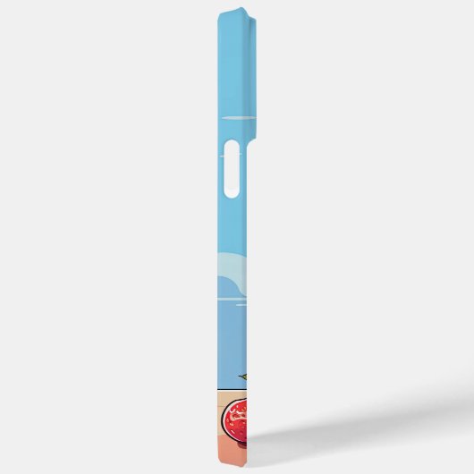 カスタムモノグラムアイスクリームミルクシェイク Case-Mate iPhoneケース (裏面 / 右)