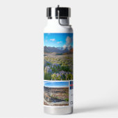 カスタムモノグラムアイスランド ウォーターボトル (左面)