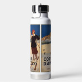 カスタムモノグラムイタリアスキー ウォーターボトル (右面)