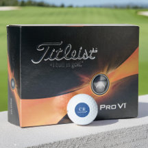 カスタムモノグラムイニシャルシンプルモダンブ王室のル