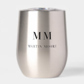 カスタムモノグラムイニシャル名ユニーク (正面)