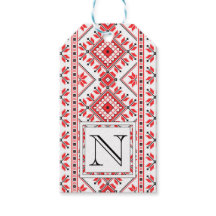 カスタムモノグラムクリスマスギフトラベル