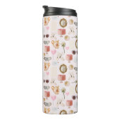 カスタムモノグラムコケガーリーットピンクフェミニン タンブラー (回転右)