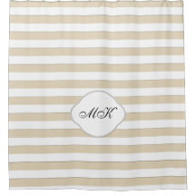 カスタムモノグラムストライプオン白カスタム色