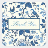 カスタムモノグラムチノワセリーシック、ありがとう スクエアシール (正面)