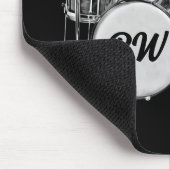 カスタムモノグラムドラマードラムキットミュージシャン音楽 マウスパッド (コーナー)