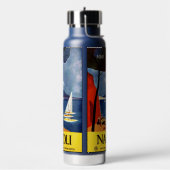 カスタムモノグラムナポリ（ナポリ） ウォーターボトル (左面)