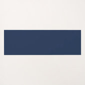 カスタムモノグラムナマステ禅黄蓮フローラ ヨガマット (裏面(横))