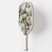 カスタムモノグラムニンニク ピックルボールラケット (左)