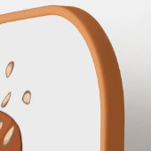 カスタムモノグラムバーガー ピックルボールラケット (左詳細)