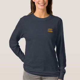 カスタムモノグラムパンプキンレディーストップ Tシャツ