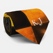 カスタムモノグラムファンタジー文学ハウスカラー ネクタイ (ロール)