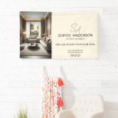 カスタムモノグラムフォトクリームプロフェッショナル事業 横断幕 (インサイチュ)