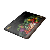 カスタムモノグラムフレッシュ野菜 バスマット (アングル)