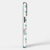 カスタムモノグラムブライトパステル陽気パターン Case-Mate iPhoneケース (裏面 / 右)