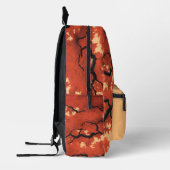 カスタムモノグラムメープルツリーバックパック プリントバックパック (左)