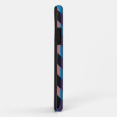 カスタムモノグラムモダンシボロンジグザグ8 Case-Mate iPhoneケース (裏面/右)