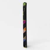 カスタムモノグラムモダンシボロンジグザグ9 Case-Mate iPhoneケース (裏面/左)