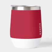 カスタムモノグラムモダン赤 (右面)