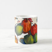 カスタムモノグラムユダヤ人の新年の贈り物 コーヒーマグカップ (中央)