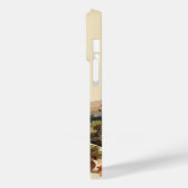 カスタムモノグラムワインラバーズ Case-Mate iPhoneケース (裏面 / 左)