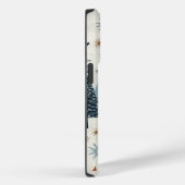 カスタムモノグラム冬は来の Case-Mate iPhoneケース (裏面 / 右)