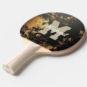 カスタムモノグラム名クールスポーツ男子 卓球ラケット (正面アングル)