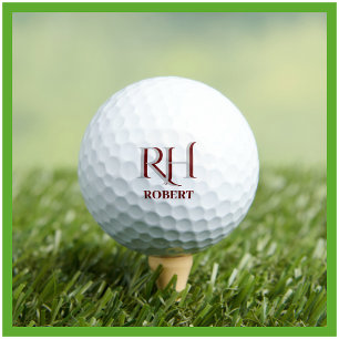 カスタムモノグラム名ボール ゴルフボール