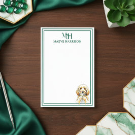 カスタムモノグラム手描きドードルマルチニガラス ポストイット