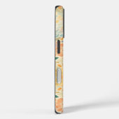 カスタムモノグラム抽象芸術水の色パターン Case-Mate iPhoneケース (裏面 / 右)