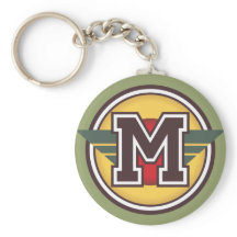 カスタムモノグラム文字Mイニシャル