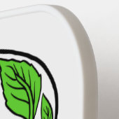 カスタムモノグラム糖スカル ピックルボールラケット (左詳細)