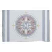 カスタムモノグラム航海のスタイル枕ローケース、改訂 枕カバー (正面右)