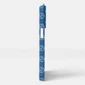 カスタムモノグラム航海のiPhoneケース iPhoneケース (右側面)