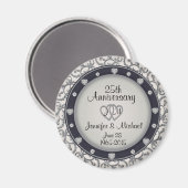 カスタムモノグラム25周年記念 マグネット (正面/裏面)