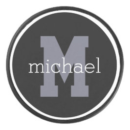 カスタムモノグラム&ネームホッケーパック アイスホッケーパック