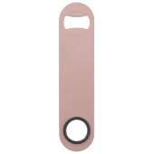 カスタムモノグラム – ピンクとスクリプト文字バー鍵 スピード栓抜き (裏面)