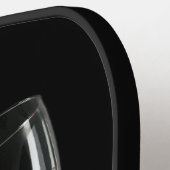 カスタムモノグラム「ワイングラス」 ピックルボールラケット (左詳細)