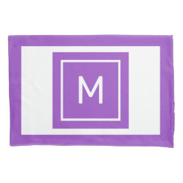 カスタムモノグラム&名前ピローケース 枕カバー