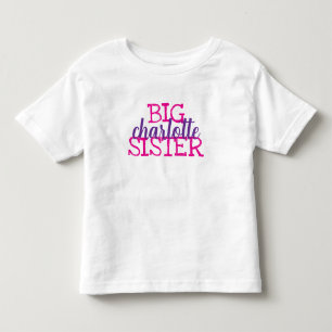 カスタムモノグラム 姉妹 おそろい トドラーTシャツ